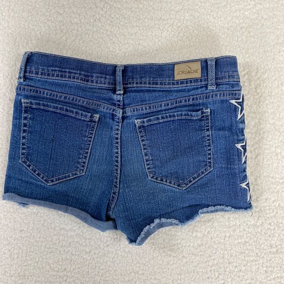 Jordache Mini‎ Girls Blue Denim Shorts 12 - Picture 3 of 6